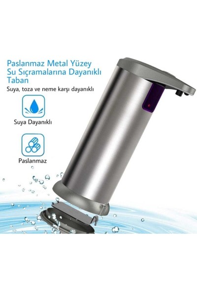 Declean Sensörlü Sıvı Sabunluk ve Dezenfektanlık