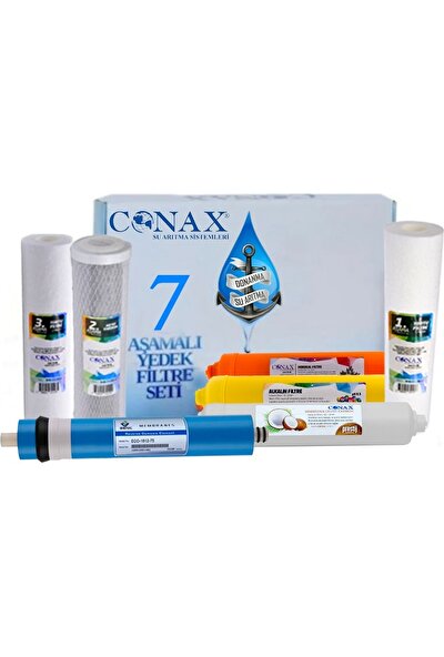 Conax Açık Kasa 7li Filtre Seti Benc Membranlı