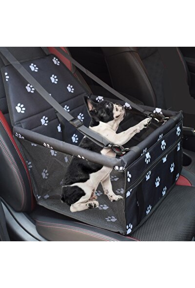 BOASITY Taşınabilir Köpekler İçin Araç İçi Araba Koltuk - Siyah (Yurt Dışından)