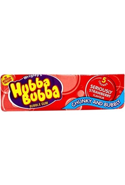 Wrigley'S Hubba Bubba Tape Strawberry 35 gr