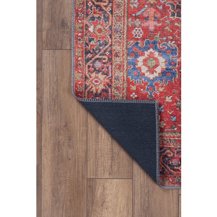 Etnik Desenli Salon Halısı, Soul Şönil |Pamuk-Polyester| Kırmızı Halı Al 181 fırsatları