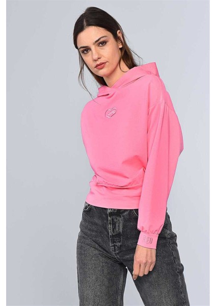 Houdson Kadın Kapusonlu Hoodie fırsatları