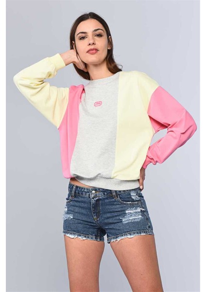 Helly Kadın Bısıklet Yaka SweaTshirt