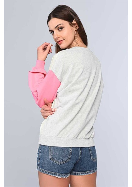 Helly Kadın Bısıklet Yaka SweaTshirt