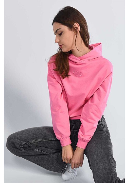 Houdson Kadın Kapusonlu Hoodie