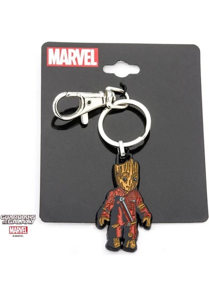 Body Vibe Marvel Guardians Of The Galaxy Baby Groot Paslanmaz Çelik Anahtarlık fırsatları
