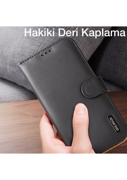 iPhone 13 Pro Kılıf Mıknatıslı Cüzdanlı Deri Kılıf Hivo Series