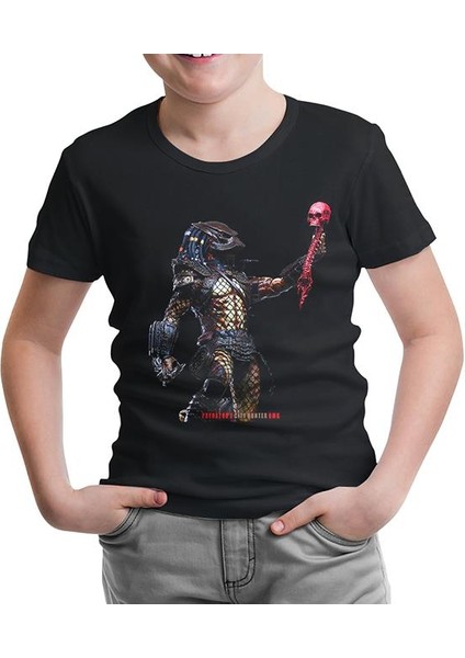 Lordd T-Shirt Lorddd T-Shirt Avp - Predator City Hunter Siyah Çocuk Tshirt