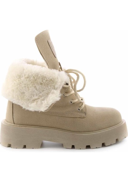 Bej Süet Kadın Bot & Bootie K026780206