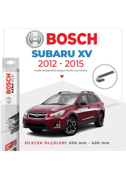 Subaru Xv Muz Silecek Takımı (2012-2015) Bosch Aeroeco