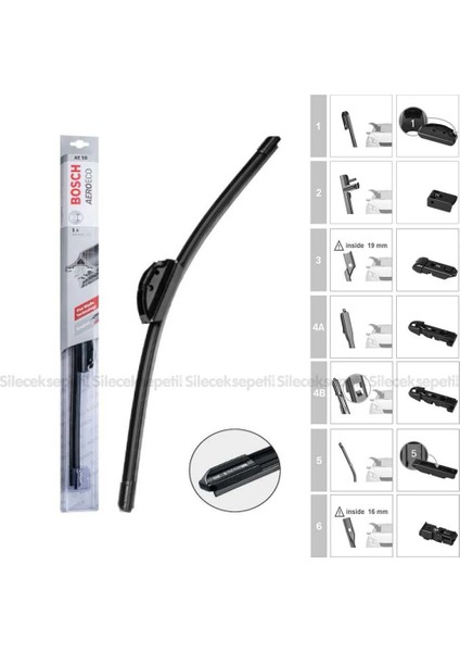 Citroen Jumper Muz Silecek Takımı (2007-2017) Bosch Aeroeco modelleri