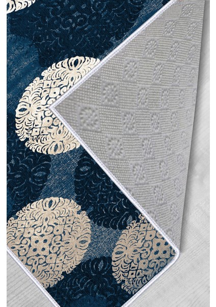 Dijital Baskı Yıkanabilir Kaymaz Taban Salon Halısı Rvg1657 modelleri