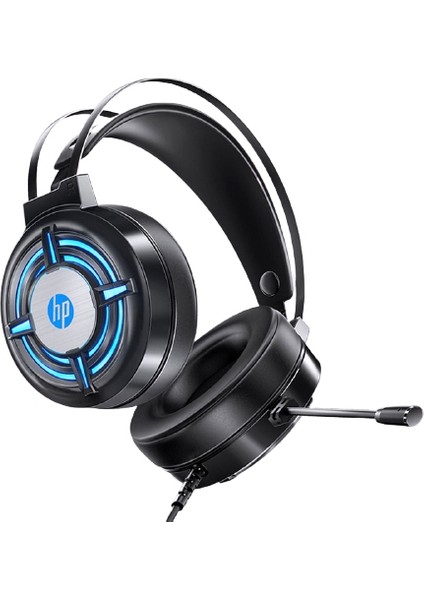 H120G Gaming Işıklı, Mikrofonlu Oyuncu Kulaklığı Siyah USB