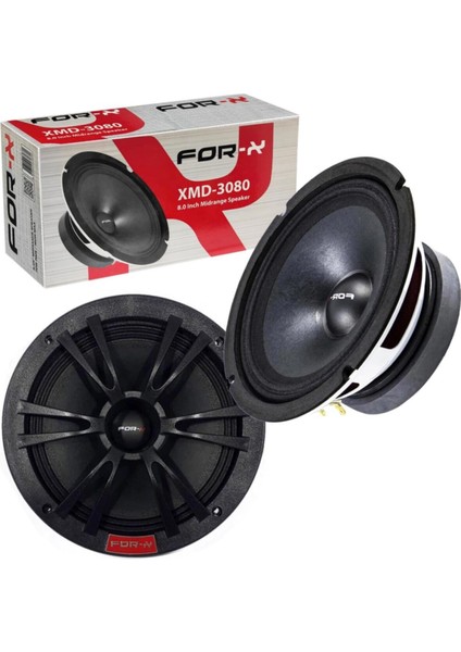 Oto Mıdrange 20CM 300W 2 Adet XMD-3080 carsoundhifi