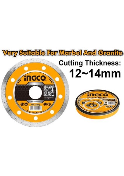 Islak Elmas Disk 125 mm