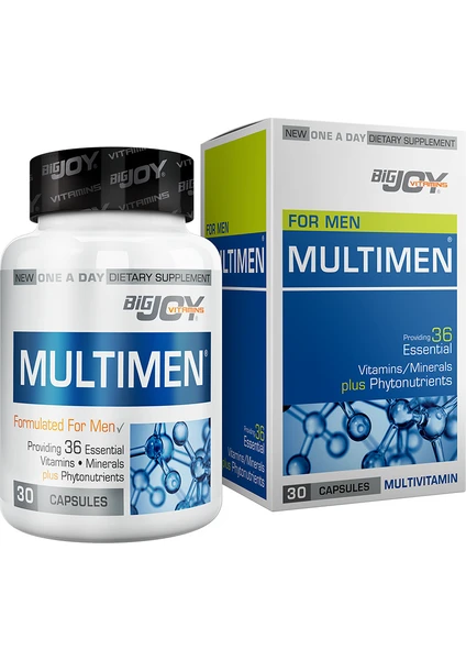 Multimen Mens Multivitamin 30 Bitkisel Kapsül