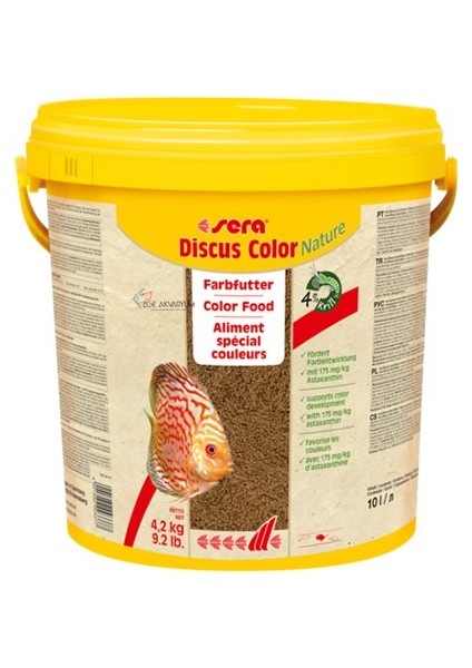 Discus Color Nature 10 Lt (4,2 Kg)
