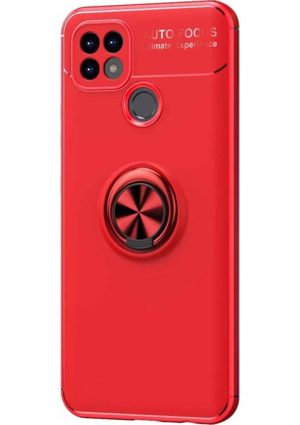 Realme C25S Kılıf Kickstand Ring Holder Kırmızı fiyatları