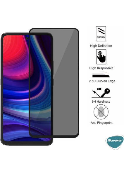 Omix X300 Privacy 5d Gizlilik Filtreli Cam Ekran Koruyucu Siyah modelleri