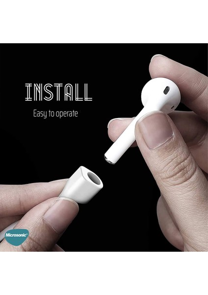 Apple Airpods 3 Manyetik Mıknatıslı Kulaklık Ipi Siyah