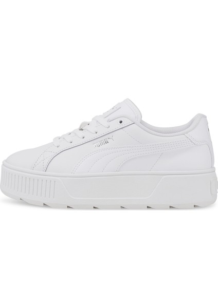 Karmen L 384615-01 KADIN Beyaz-Beyaz Günlük Sneaker Ayakkabı indirimleri