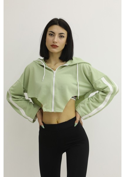 Kapsonlu Yan Dekoltelı Sweat fiyatları