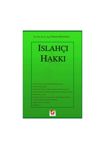 Islahçı Hakkı - N. Ayşe Odman Boztosun