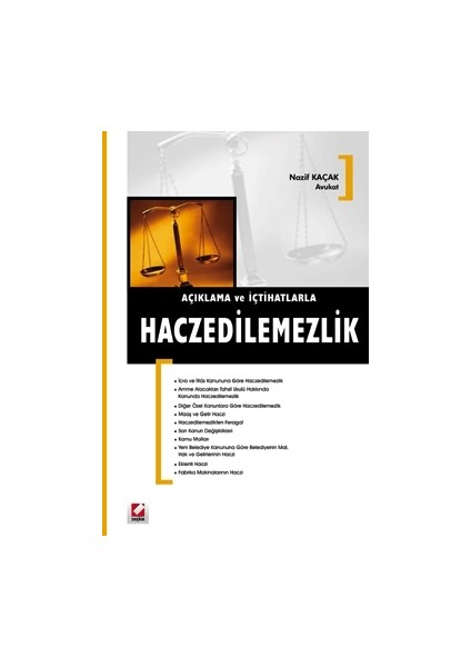 Haczedilemezlik - Nazif Kaçak