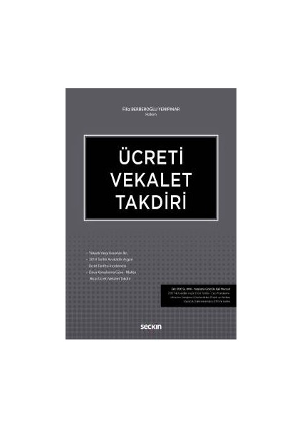 Ücreti Vekalet Takdiri - Filiz Berberoğlu Yenipınar