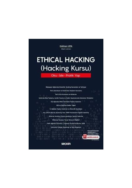 Ethical Hacking &#40;hacking Kursu&#41; Oku – Izle – Pratik Yap – Kurs Al - Gökhan Usta