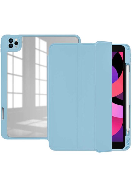 Ipad Pro 11 2020-2021 3. Nesil ve 4. Nesil Kalem Bölmeli Magnetic Detachable Design Standlı Kılıf