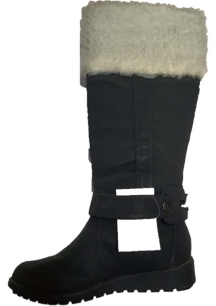 Kadın Nubuk Bot 56330 - Siyah - 38 fiyatları