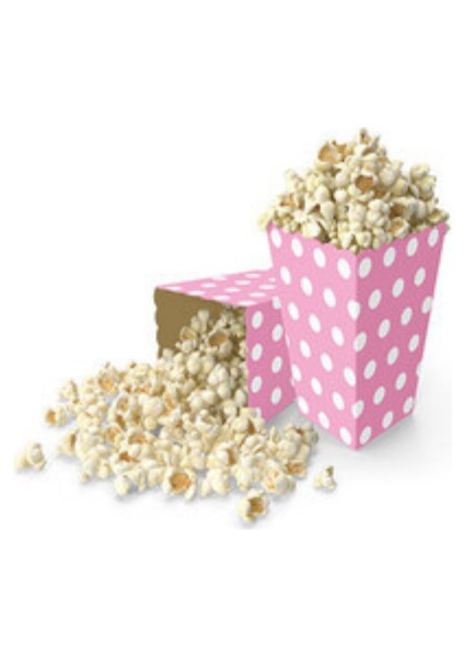 Bebek Pembesi-Beyaz Puanlı Mısır Kutusu 8 Adet