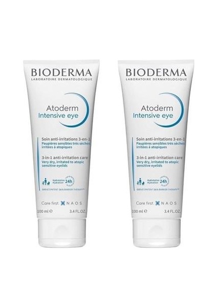 Atoderm Intensive Eye Göz Çevresi Kremi 100 ml 2 Adet