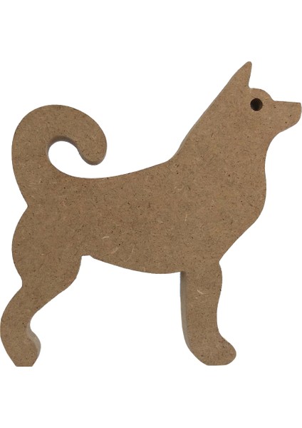 15 cm 18 mm Köpek Figürü.dik Durabilir.boyanabilir Ham Ahşap Obje.ahşap Boyama Ürünü.ahşap Hayvan Figürü Hobi Boyama