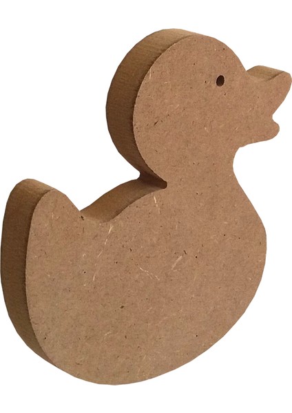 30 cm 18 mm Ördek Yuvarlak Dik Durabilir.boyanabilir Ham Ahşap Obje.ahşap Boyama Ürünü.ahşap Hayvan Figürü Hobi Boyama