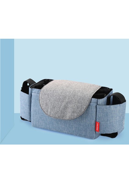 Çok Fonksiyonlu Bebek Arabası Saklama Çantası Şişe Su Asma Torbası - Mavi (Yurt Dışından) fiyatları