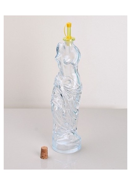 Yağ Şişesi - Yağdanlık - Kadın Figürlü 3lü Set - 750ml