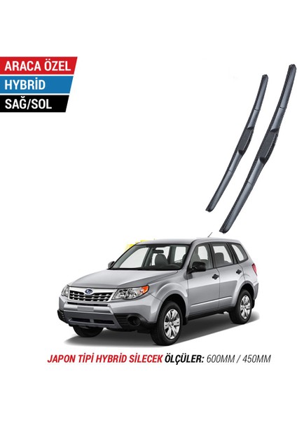 Subaru Forester Hybrid Silecek Takımı (2008-2012)