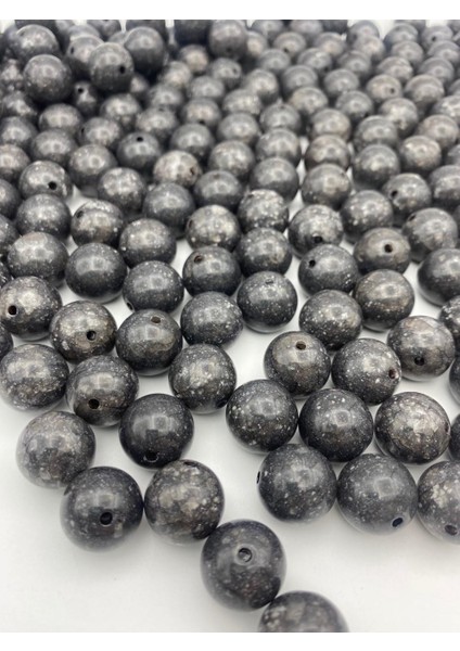 16MM Füme Mermer Model Takı ve Çanta Yapım Boncuğu (100GR,~43ADET)