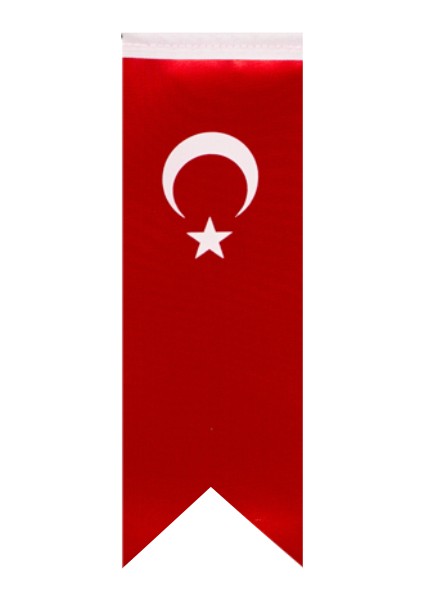 Kırlangıç Türk Masa Bayrağı (Direksiz) 8,5X25 cm
