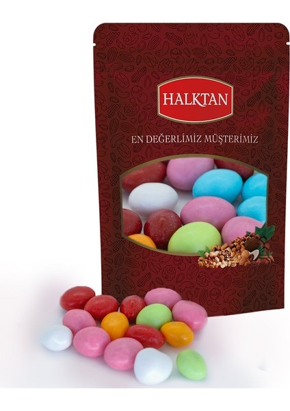 Badem Çikolatalı Renkli 1 kg