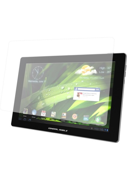 Inoomi General Mobile E-Tab 20 10.1 Inç Gerçek Kırılmayan Bükülebilen Kırılmaz Hd Nano Cam