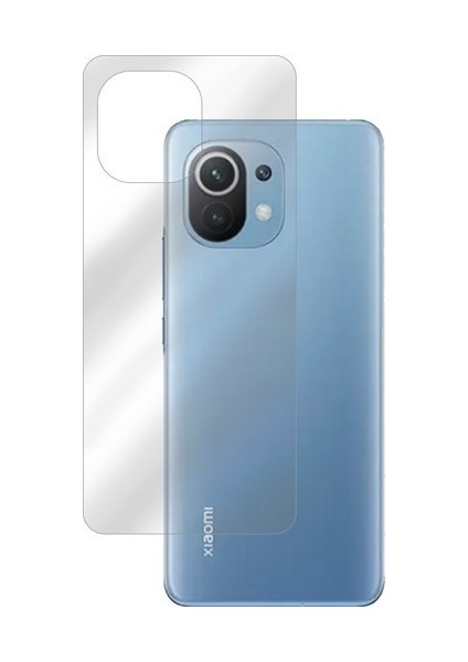 Inoomi Xiaomi Mi 11 Lite Nano Esnek Arka Koruma Camı
