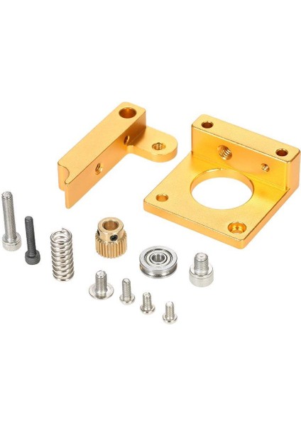 Mk8 Alüminyum 1.75MM Extruder Blok Seti - Sol