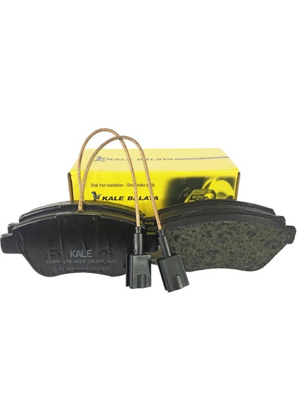 Ön Fren Balatası Fiat 500 Linea Punto Panda / Peugeot Bipper / Citroen Nemo / Alfa Romeo Mito Uyumlu 23982 178 45 Ans KD13 Oem 77365465 77365543 77366134