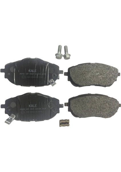 Ön Fren Balatası Toyota Auris Corolla Uyumlu 25698 187 15 Ans KD13 Oem 0446502390 446502390 446502391 fiyatları