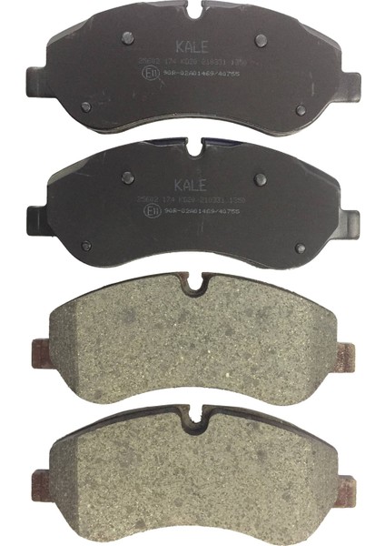Ön Fren Balatası Ford Transit Tourneo Custom Uyumlu 25602 174 04 Msh KD20 Oem 03H23D05 1763915 BK212K021AA