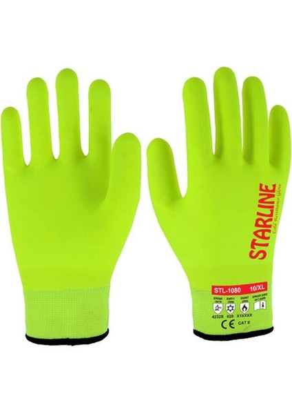 STL-1080 Nitril Soğuk Iş Eldiveni No:10