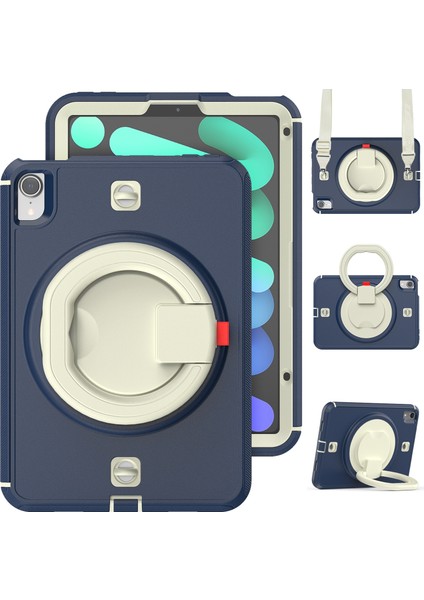 iPad Mini 6 Için Omuz Askılı Tablet Kılıf (Yurt Dışından)